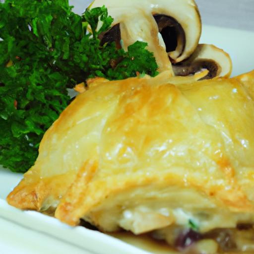 Savory Chicken and Mushroom Vol-au-Vent: A Classic Delight