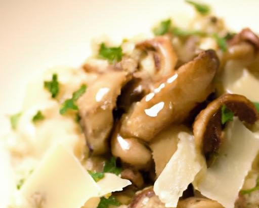 Indulge in Creamy Wild Mushroom Risotto: A Flavorful Journey