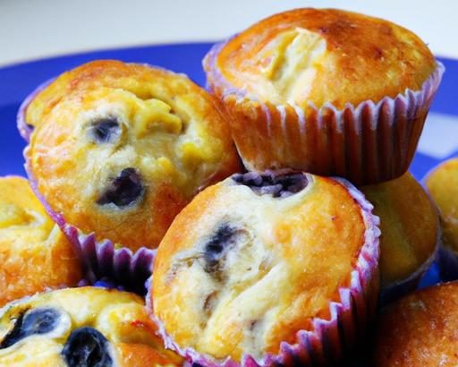 Zesty Keto Lemon Blueberry Muffins: Low-Carb Delight