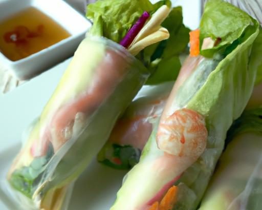 Crisp & Colorful: Discover Fresh Vietnamese Spring Rolls