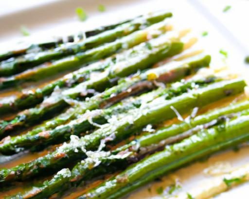 Golden Grilled Asparagus with a Savory Parmesan Twist
