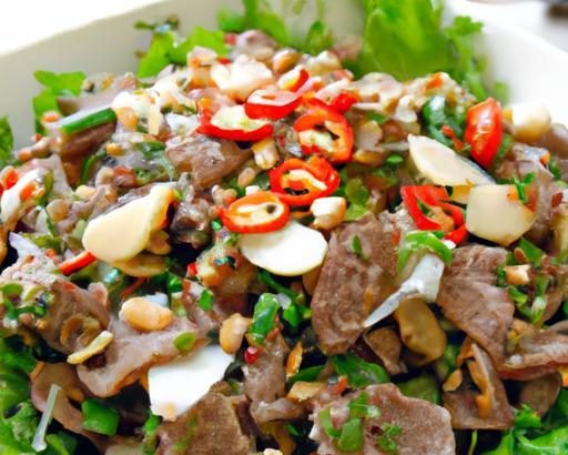 Fresh Bò Bún: The Zesty Vietnamese Lemongrass Beef Salad