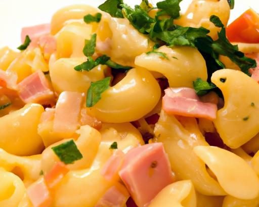 Timeless Twist: Classic Ham and Cheese Pasta Shells Recipe