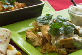 Zesty Chicken Enchiladas with Vibrant Salsa Verde Twist