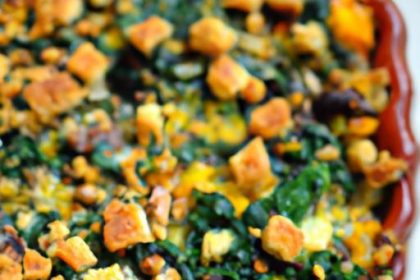 Hearty Savory Vegetable Crumble: A Wholesome Delight