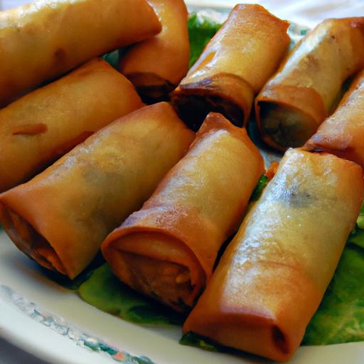 Crispy filipino Lumpia: The Art of Perfect Fried Spring Rolls