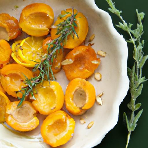 Roasted Apricots with Rosemary: A ​Savory-Sweet Delight