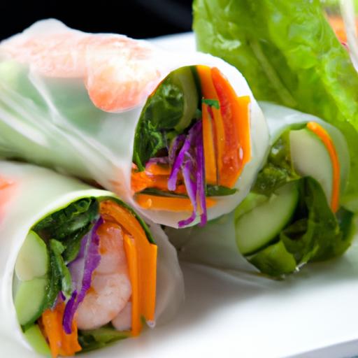 Crisp & Colorful: Discover fresh Vietnamese Spring Rolls