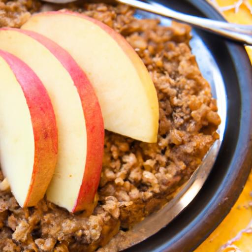 A Nutty Twist: Apple Crumble with Buckwheat Topping