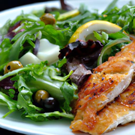 Crispy Chicken Milanese Meets Peppery Arugula Salad Delight