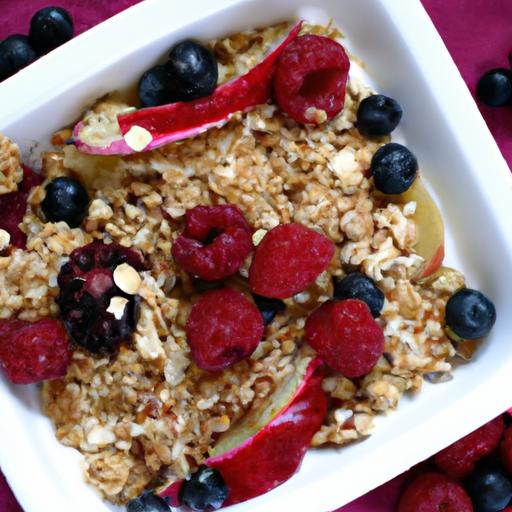 Irresistible Mixed Berry Crumble with Oaty Crunch Topping