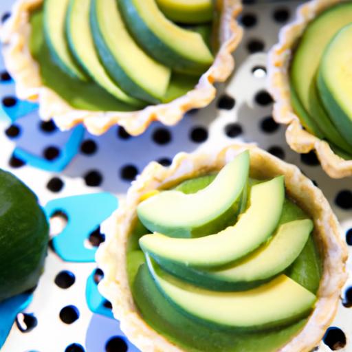 Zesty ‌Raw Avocado‍ lime Tarts: A Refreshing Twist on Dessert