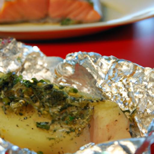 Salmon in a​ Foil Packet: easy,‍ Flavor-Packed dinner Delight