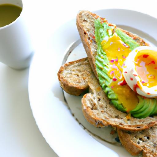 Jammy Egg Meets Avocado toast: A perfect ⁢Breakfast ‍Duo