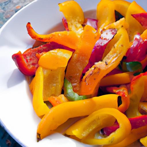 Savor the Flavor: Grilled ‍Bell Peppers Elevate your​ Salad