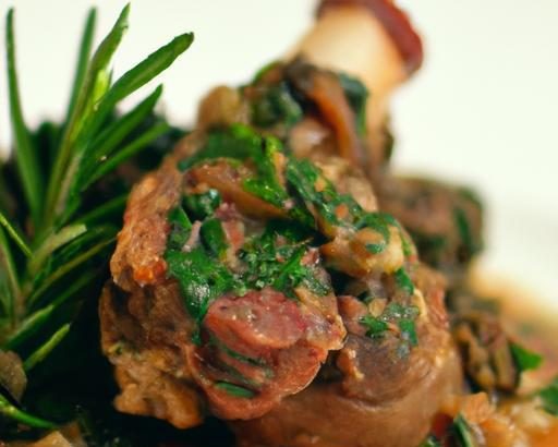 Osso Buco Delight: Braised Veal Shank with Zesty Gremolata