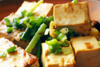 Savor the Flavor: Perfectly Marinated and Grilled Tofu Cubes