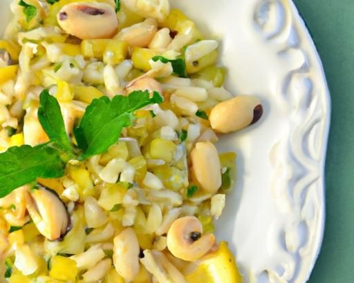 Brighten Your Table with Zesty Lemon Herb Orzo Salad Delight