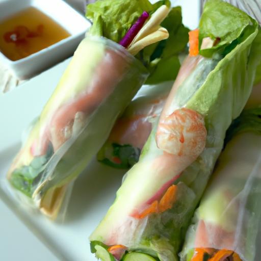 Crisp & Colorful: Discover Fresh Vietnamese Spring Rolls