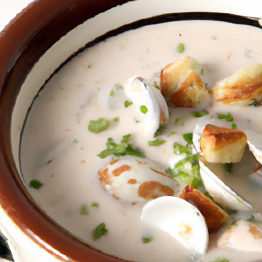 Classic New England Clam Chowder: A Creamy Coastal Delight