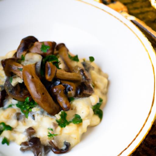 Indulge in Creamy Wild Mushroom Risotto: A Flavorful Journey